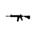 M416 weapon icon vector Royalty Free Stock Photo