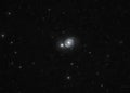 M51 The Whirlpool Galaxy Duo in Ursa Major constellation