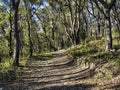 Hiking track of Carro Track Royalty Free Stock Photo