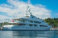 M/Y Lady Lola at berth in Seattle`s Elliott Bay Marina