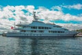 M/Y Lady Lola at berth in Seattle`s Elliott Bay Marina