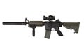 M4A1 custom build rifle Royalty Free Stock Photo