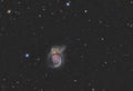 M51 Whirlpool Galaxy Royalty Free Stock Photo