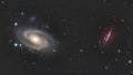 M81 and M82 Royalty Free Stock Photo