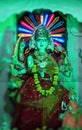 Maa Amba hindu Ambica devi godess Royalty Free Stock Photo