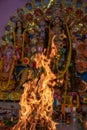 Aarati in Durga Puja