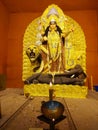 Maa Jagadhatri , a combind from of Maa Durga and Tripura sundari,highly worshipped in Bengal and odisha.