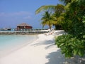 Maafushivaru island - Maldives Royalty Free Stock Photo