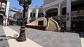 The entrance stairs to the new design mall in Ma\'ale Adumim - the Design city