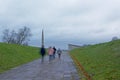 Maarjamae Memorial, Tallinn, Estonia, long exposure Royalty Free Stock Photo