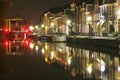 Maarssen dorp at night, Utrecht, The Netherlands