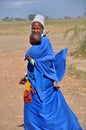 Maasai Mother with Her Child Royalty Free Stock Photo