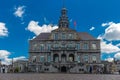 Maastricht City hall and the market square in downtown Maastricht Royalty Free Stock Photo