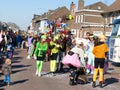 The Carnival parade through the village of Amby Royalty Free Stock Photo