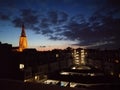 Maastricht by night Royalty Free Stock Photo