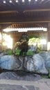 Mabashi Inari Shrine approach shrine water