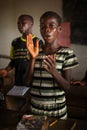 Mabendo, small village in Sierra Leone, Africa Royalty Free Stock Photo