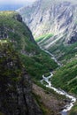 Mabodalen valley in Hordaland, Norway Royalty Free Stock Photo