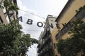 The Maboneng area street sign in Johannesburg. South Africa`s hippest areas.