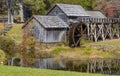 Mabry Mill on the Blue Ridge Parkway in Virgina Royalty Free Stock Photo