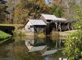 Mabry Mill Reflection Royalty Free Stock Photo