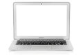 Mac book air laptop Royalty Free Stock Photo