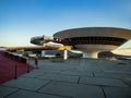 MAC Niteroi. Museum of Contemporary Art of Niteroi. Architect Oscar Niemeyer.