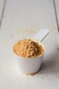 Maca root powder Royalty Free Stock Photo