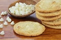 Macadamia Nut Cookies Royalty Free Stock Photo