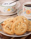 Macadamia Nut Cookies Royalty Free Stock Photo