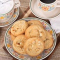 Macadamia Nut Cookies Royalty Free Stock Photo