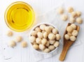 Macadamia nut oil