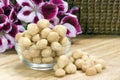 Macadamia Nuts Royalty Free Stock Photo