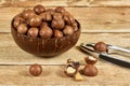 Macadamia nuts Royalty Free Stock Photo