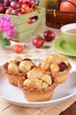Macadamia nuts tart Royalty Free Stock Photo