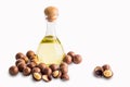 Macadamia oils Royalty Free Stock Photo