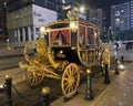 Macao Macau Grand Emperor Hotel Antique Imperial Kingdom Empire Golden Royal Horse Carriage Classic Coach Transportation Vehicle