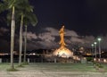 Macao China Macau Guan Yin Statue Sculpture Kun Iam Ecumenical Centre Goddess of Mercy Nape Religious Landmark Royalty Free Stock Photo