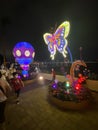 Macao China Macau Wynn Butterfly Story Butterflies Lanterns Mid Autumn Festival Lakeside Promenade