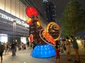 Macao China Macau Wynn Butterfly Story Portuguese Rooster Lantern led Galo de Barcelos Mid Autumn Festival Lakeside Promenade