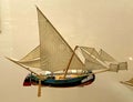 Macao China Old Antique Ancient Heritage Navigation Portuguese Muleta Vessel Boat Miniature Ship Model Macau Maritime Museum