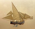 Macao China Old Antique Ancient Heritage Navigation Portuguese Tartarenha Vessel Boat Miniature Ship Model Macau Maritime Museum
