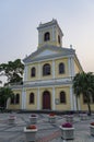 Afternoon exterior view of the Our Lady of Carmel Church