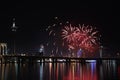 Macao fireworks festival, blooming moment wonderful 8 Royalty Free Stock Photo