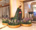 Macao Galaxy Resort Macau Raffles Hotel Lobby Entrance Phoenix Birds Flower Arrangement Luxury Lifestyle