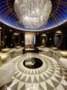 Macao Macau Cotai Lisboa Palace Hotel Resort Luxury Toilet Modern Architecture Stylish Bathroom Restroom Interior Design Style Royalty Free Stock Photo