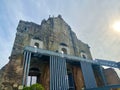 Monte Fort Macao Ruins of St. Paul's Facade Cultural World Heritage Curator Historic Centre of Macau Church Rear Perspective Royalty Free Stock Photo