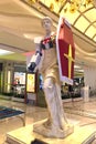 Macao Taipa Cotai Macau Galaxy Promenade Shopping Mall Contemporary Arts Sculpture Modern Gundam Robot Commercials Ads
