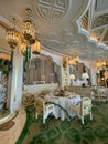 Macao Wing Lei Palace Dim Sum Restaurant Lamps Carpet Macau Cotai Wynn Palace Hotel Resort Interior Design Art Deco Luxury Style