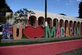 city entrance sign